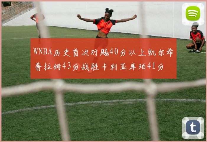 WNBA历史首次对飚40分以上凯尔希普拉姆43分战胜卡利亚库珀41分